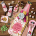Bamboo Champagne Bottle Platter Rose The Day Bsp02 - Giftolicious