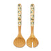 Bamboo Salad Servers Daisies Bss24 - Giftolicious