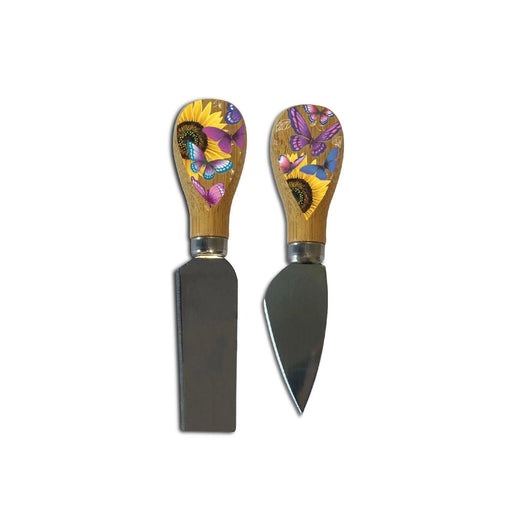 Cheese Knives Sunny Butterflies