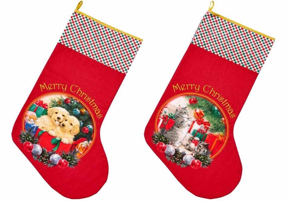 Christmas Furry Friends Pet Stockings - Giftolicious