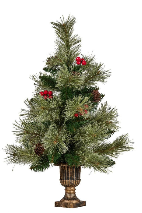 Christmas Tree Multi Functional Lights­ Bristle Berry 2ft - Giftolicious