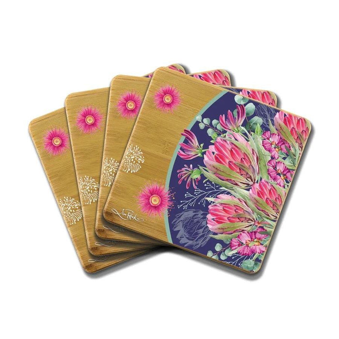 Coaster Set Blush Beauty