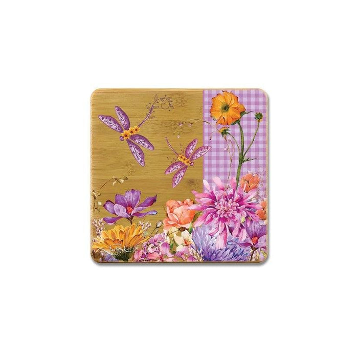 Coaster Set Dragonfly Fields