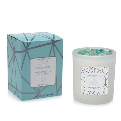 Crystal Infusions Candle Amazonite - Giftolicious