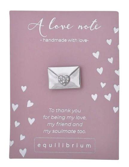 Eqlb Pins Love Note - Giftolicious