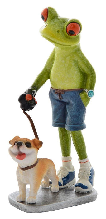 Funny Frog Dog Walk - Giftolicious