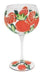 Hand Painted Fruit Gin Glass Oranges - Giftolicious