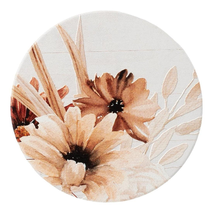 Home Sweet Home Floral Ceramic Coaster - Giftolicious