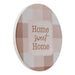 Home Sweet Home Gingham Ceramic Coaster - Giftolicious