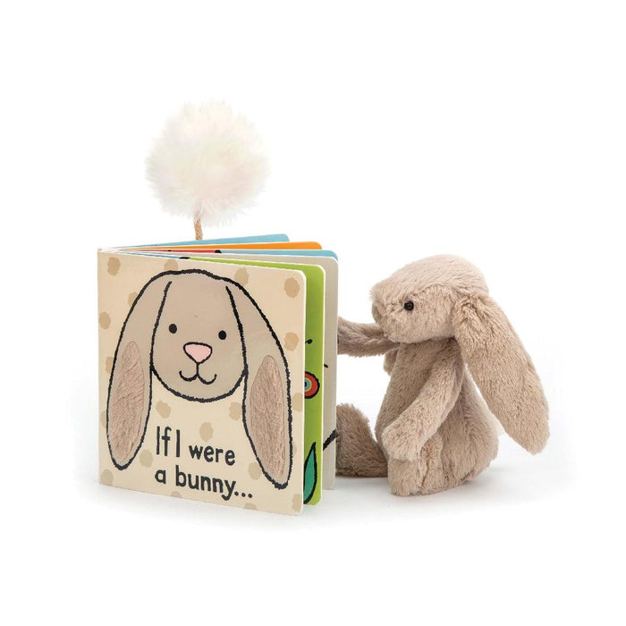 Jellycats If I Were A Bunny Board Book (bashful Beige Bunny) - Giftolicious