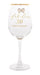 Jewelled 30th Birthday Wine Glass