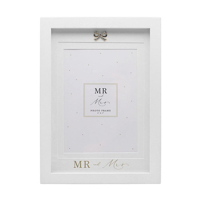 Jewelled Collection Mr & Mrs Frame 5x7 Wedding - Giftolicious