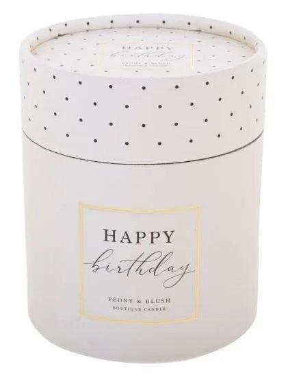 Jewelled Happy Birthday Candle