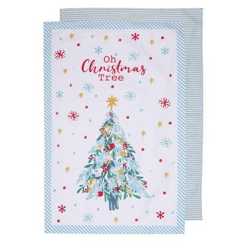 Jingle Xmas Tree 2pk Kitchen Towel - Giftolicious