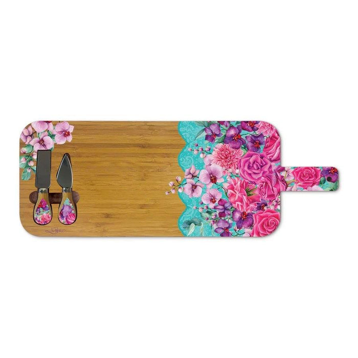 Lsp Rose Bouquet Lrg Platter