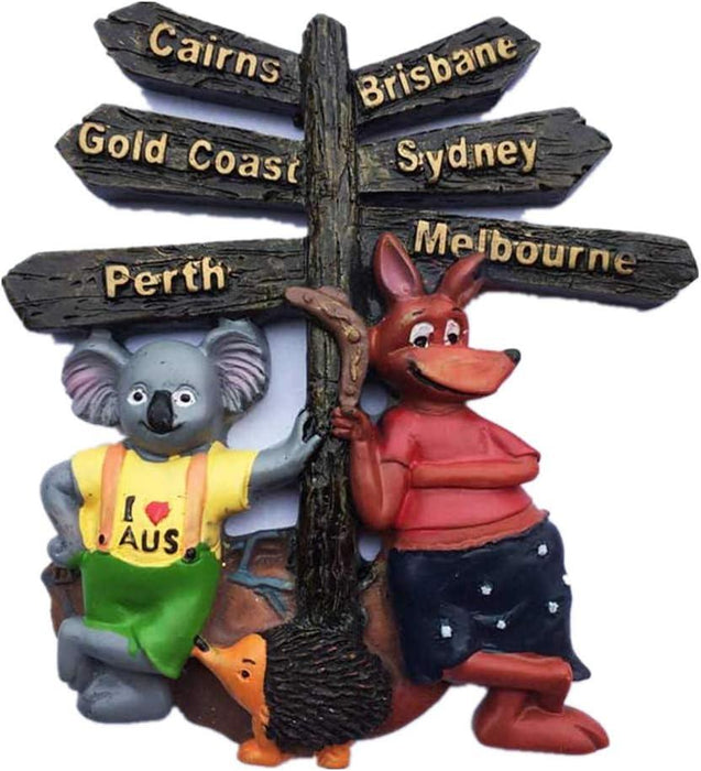 Magnet - Roo Koala Roadsigns: 2018 2 - Giftolicious