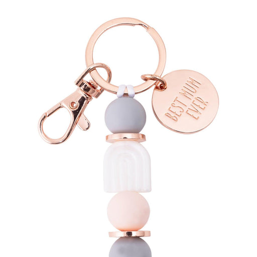 Mothers Day Best Mum Silicone Keyring