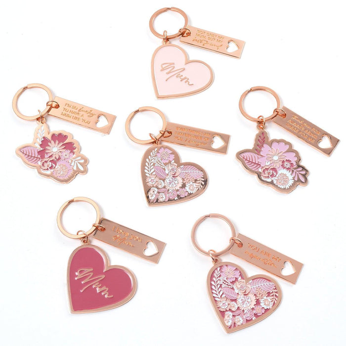 Mothers Day Keyring I Love You Mum - Giftolicious