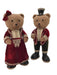 Mrs Christmas Bear Xmas Figurine - Giftolicious