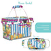 Picnic Basket Aluminium Insulation Amalfi Coast - Giftolicious