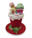 Red Candy Top Hat Xmas Decoration - Giftolicious