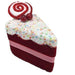 Red Pink Slice Cake Xmas Decoration - Giftolicious