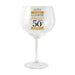 Sip Celebration 50th Balloon Glass - Giftolicious