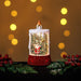 Snowing Mini Candle Santa Xmas Lights - Giftolicious