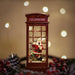 Snowing Telephone Box Animation Xmas Lights - Giftolicious