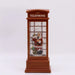 Snowing Telephone Box Animation Xmas Lights - Giftolicious