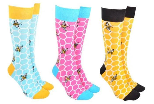 Sock Society Honeycomb Bee (3) - Giftolicious