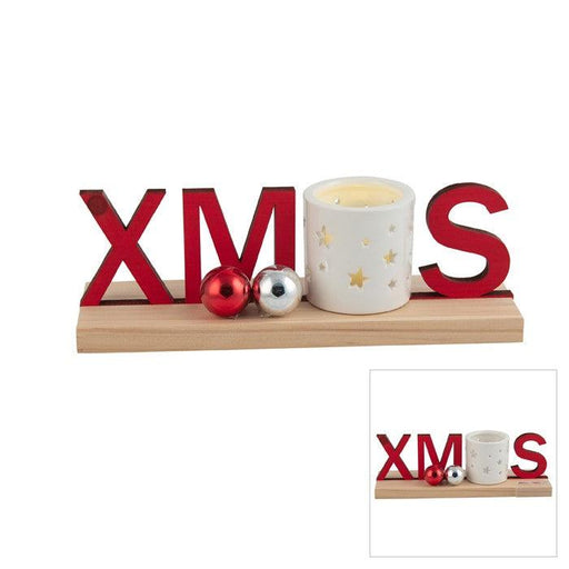 Timber Ceramic Xmas Tlite Xmas - Giftolicious