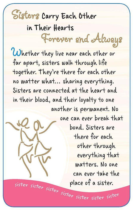 Wallet Card Sister Carry Each Other - Giftolicious