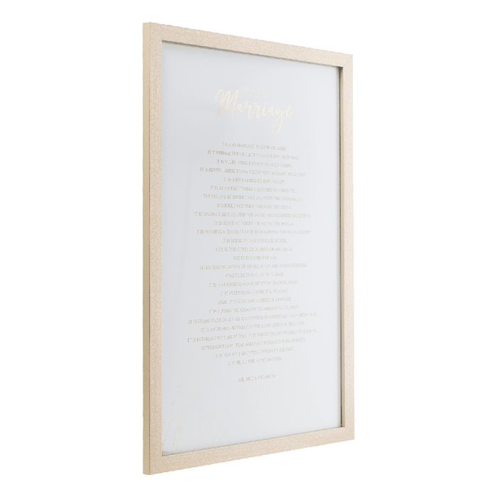 Wedding Marriage 34*52 Framed Print - Giftolicious