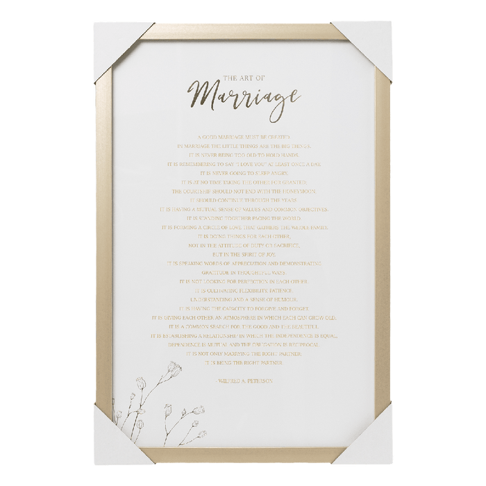 Wedding Marriage 34*52 Framed Print - Giftolicious