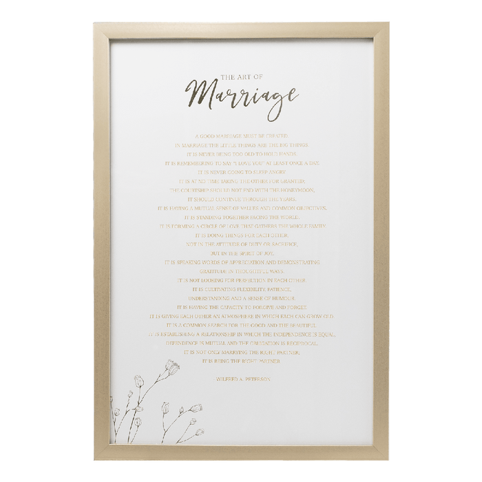 Wedding Marriage 34*52 Framed Print - Giftolicious