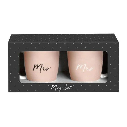 Wedding-mug Set-mrs & Mrs - Giftolicious