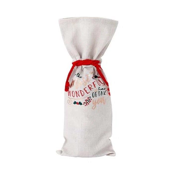 Wonderful Christmas Wine Bag - Giftolicious