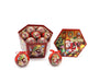 Xmas Bauble Box Fun Santa Tree Decoration 7.5cm*14 - Giftolicious