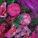 Xmas Ginko Leaf Bauble Hot Pink - Giftolicious