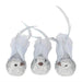 Xmas Glam Boxed Set Of Three Clip On Birds Silver - Giftolicious