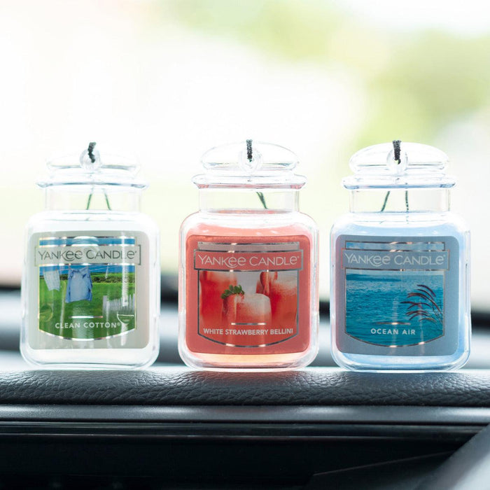 Yankee Car Jar White Strawberry Bellini - Giftolicious