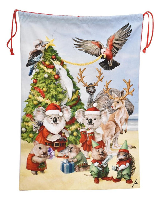 Aussie Xmas Santa Sack - Giftolicious