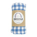 Baby Muslin Swaddle Wrap Gingham Blue Boy - Giftolicious