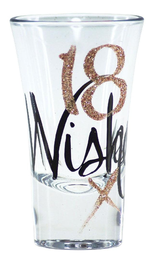 Birthday 18th Rose Gold Shot Glass - Giftolicious