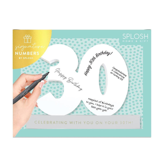 30 Sign Number - Giftolicious