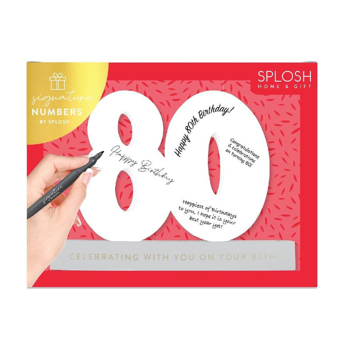 80 Sign Number - Giftolicious