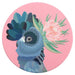 Botanica Black Cockatoo Coaster - Giftolicious