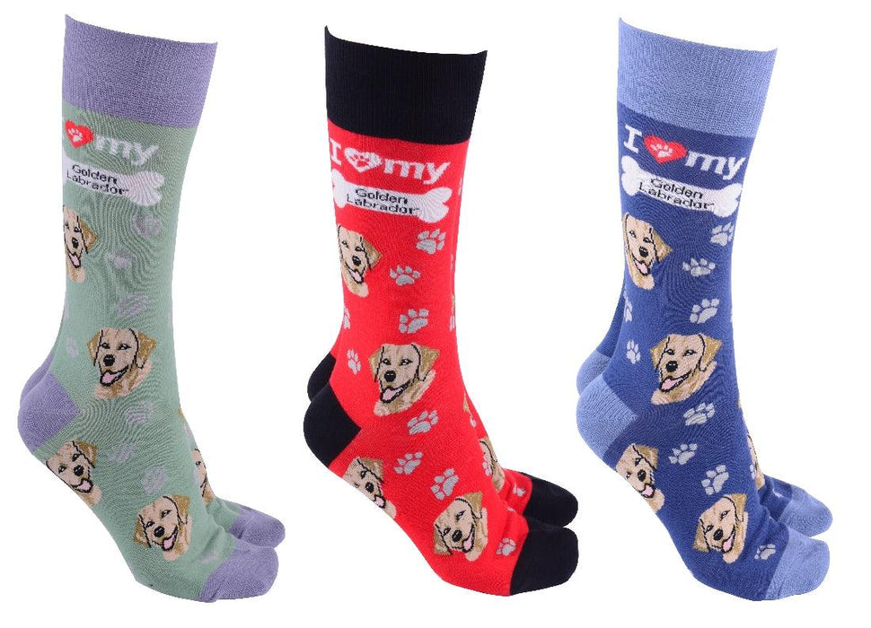 Dog Society Socks Golden Lab - Giftolicious