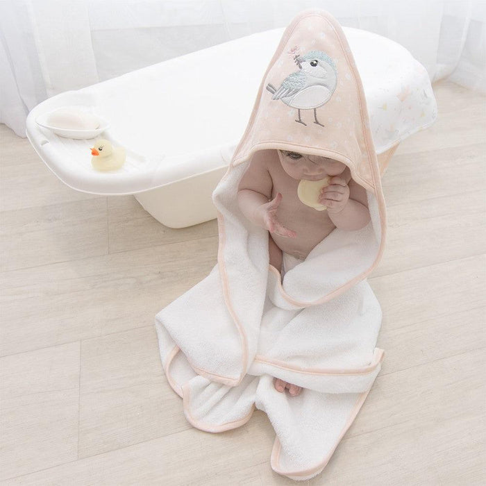 Hooded Towel - Ava Birds - Giftolicious